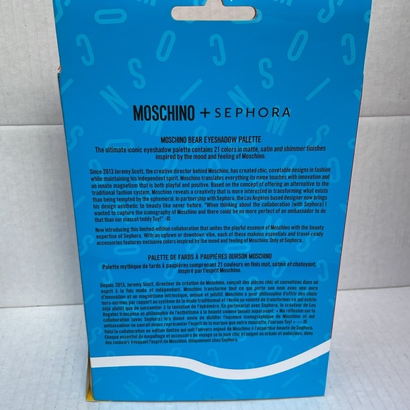 MOSCHINO BEAR eyeshadow Pallet - Picture 3 of 8